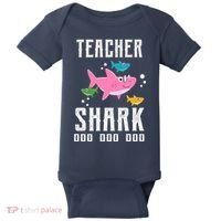 Cute Teacher Shark Do Do Do Baby Bodysuit thumb 0