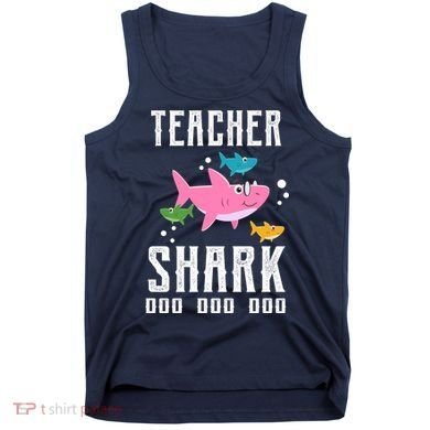 Cute Teacher Shark Do Do Do Tank Top