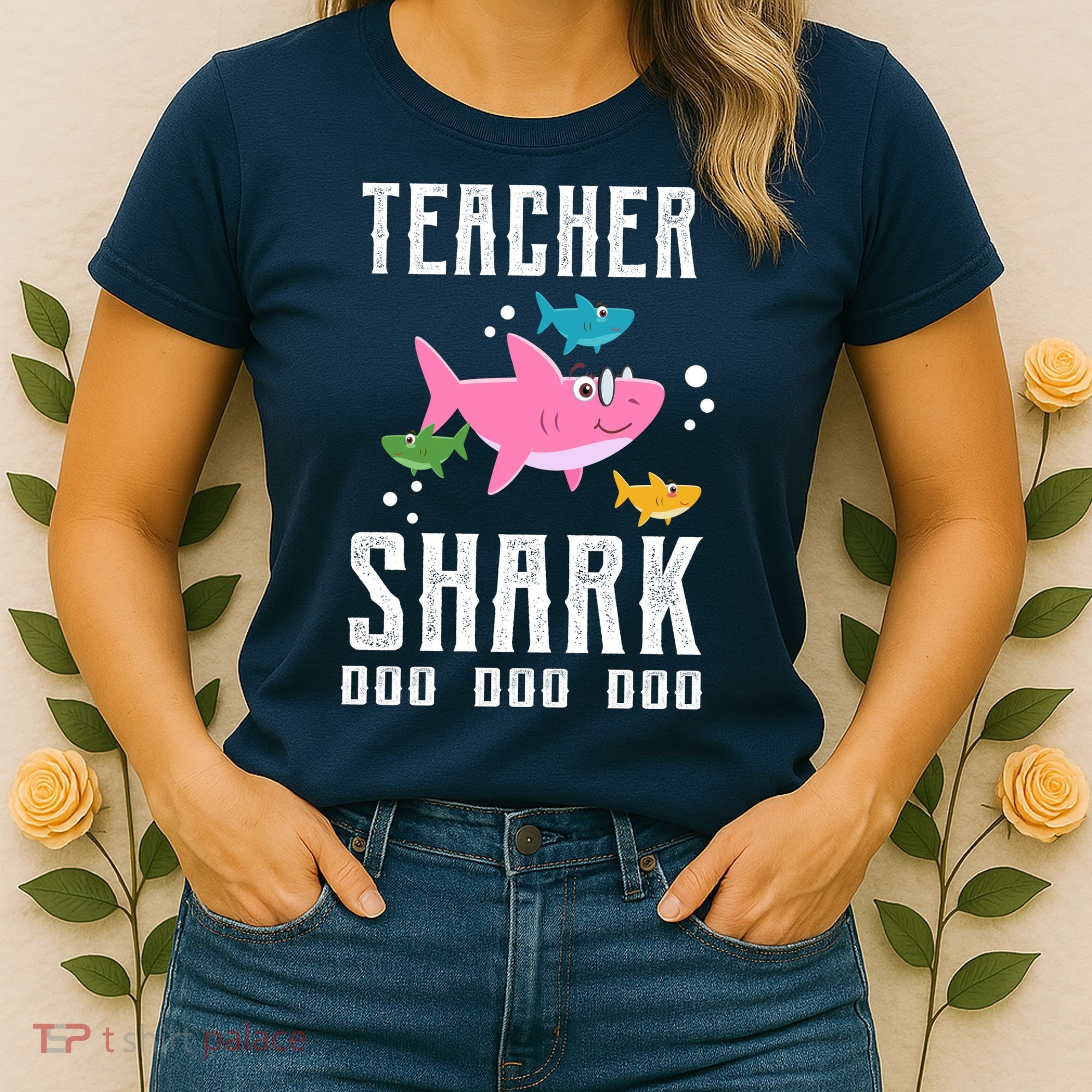 Cute Teacher Shark Do Do Do Women's T-Shirt