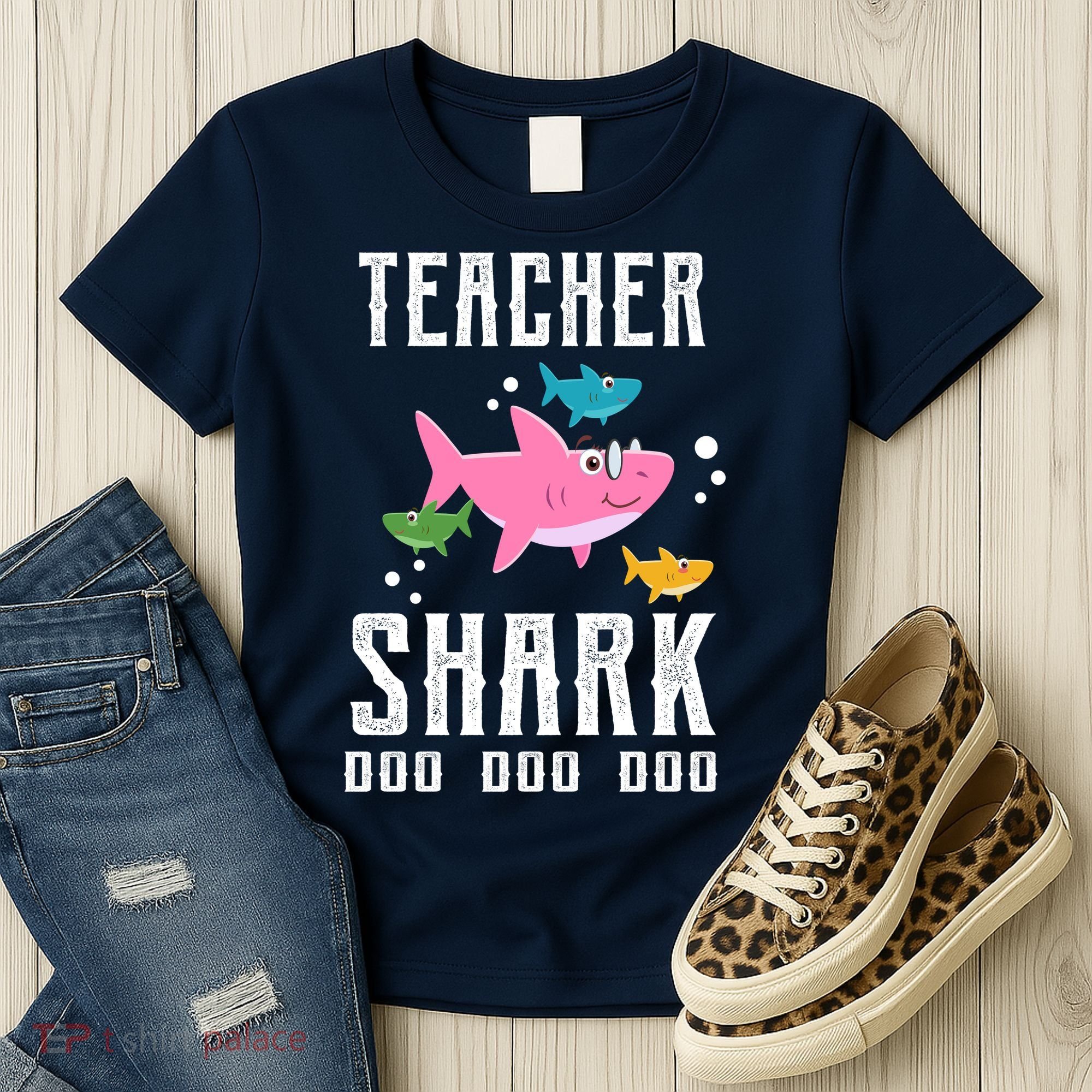 Cute Teacher Shark Do Do Do Women's T-Shirt