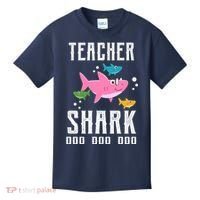 Cute Teacher Shark Do Do Do Kids T-Shirt thumb 0