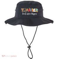 Cute Teacher Teach Love Inspire  Bucket Hat thumb 0