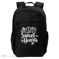 Cute Teachers Gift - My Class Is Full Of Sweet Hearts Backpack thumb 0