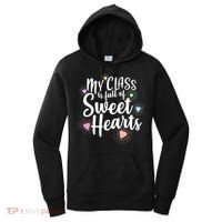 Cute Teachers Gift - My Class Is Full Of Sweet Hearts Women's Hoodie thumb 0