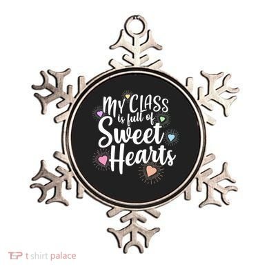 Cute Teachers Gift - My Class Is Full Of Sweet Hearts Ornament