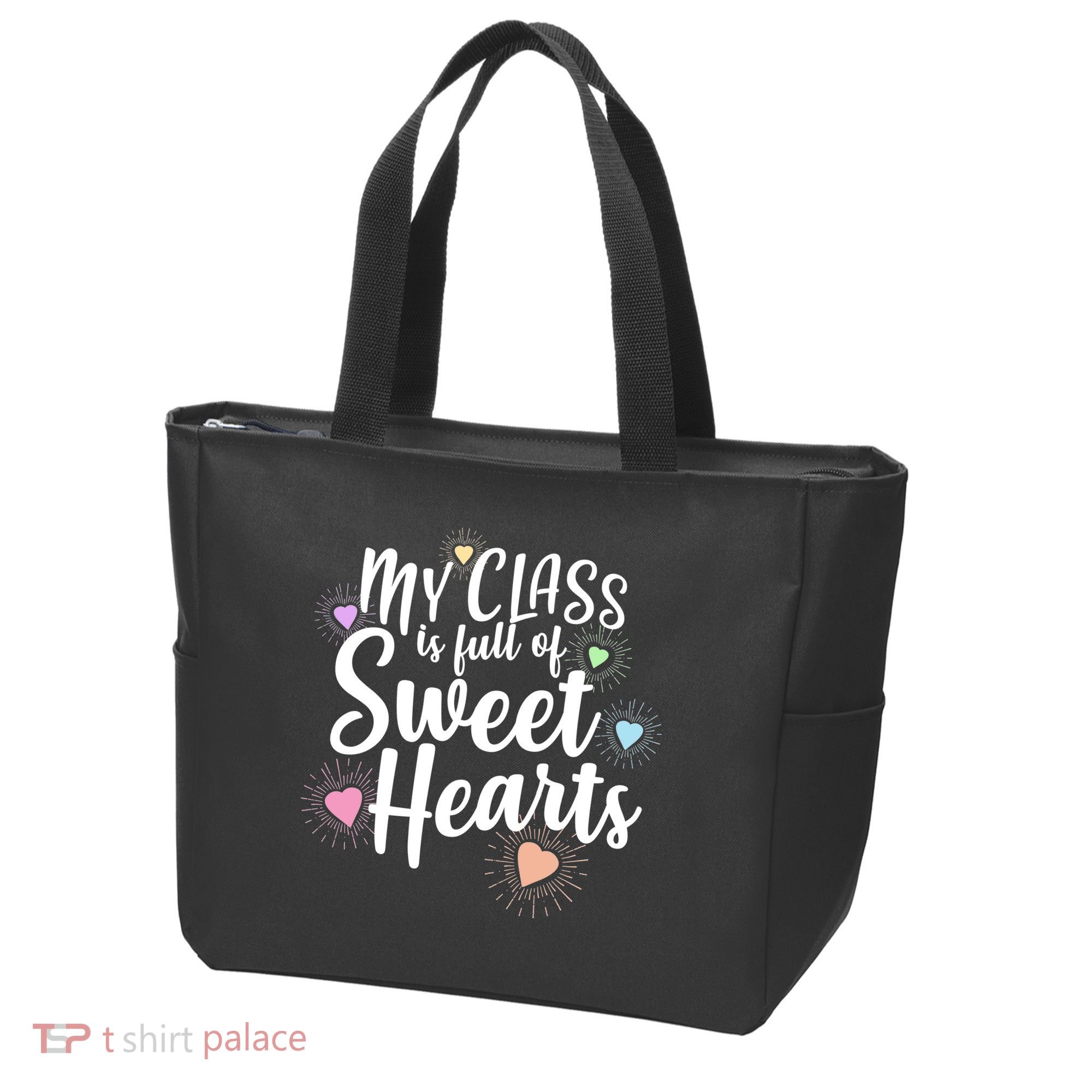 Cute Teachers Gift - My Class Is Full Of Sweet Hearts Tote Bag