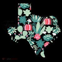 Cute Texas Cactus And Flowers Coffee Mug thumb 5