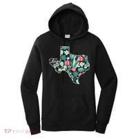 Cute Texas Cactus And Flowers Women's Hoodie thumb 0