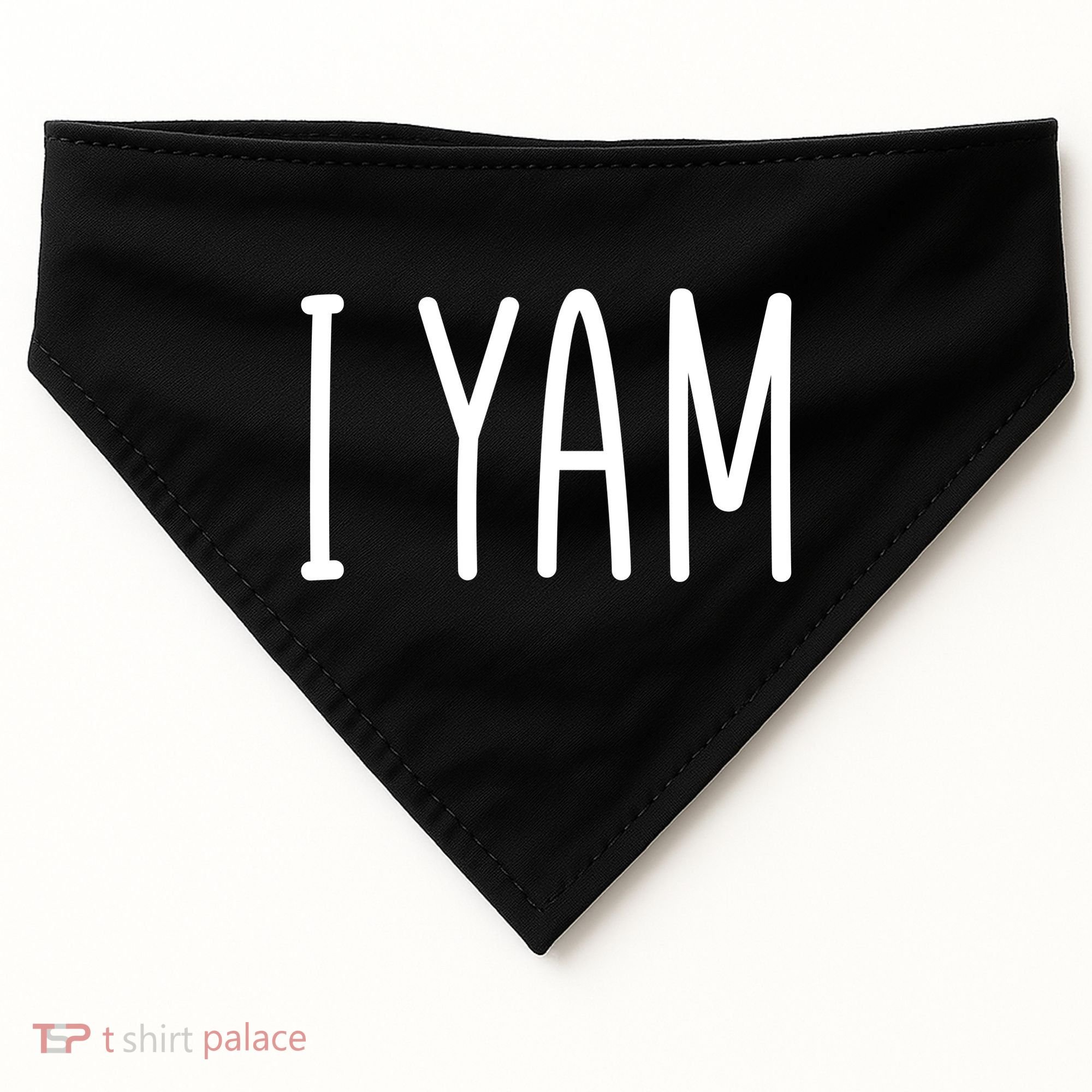 Cute Thanksgiving I Yam USA-Made Doggie Bandana