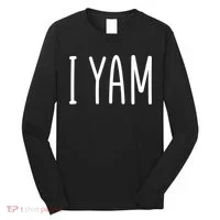 Cute Thanksgiving I Yam Long Sleeve Shirt thumb 0