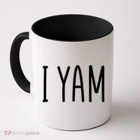 Cute Thanksgiving I Yam Coffee Mug thumb 0