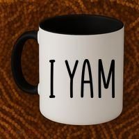 Cute Thanksgiving I Yam Coffee Mug thumb 2