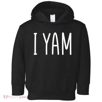 Cute Thanksgiving I Yam Toddler Hoodie