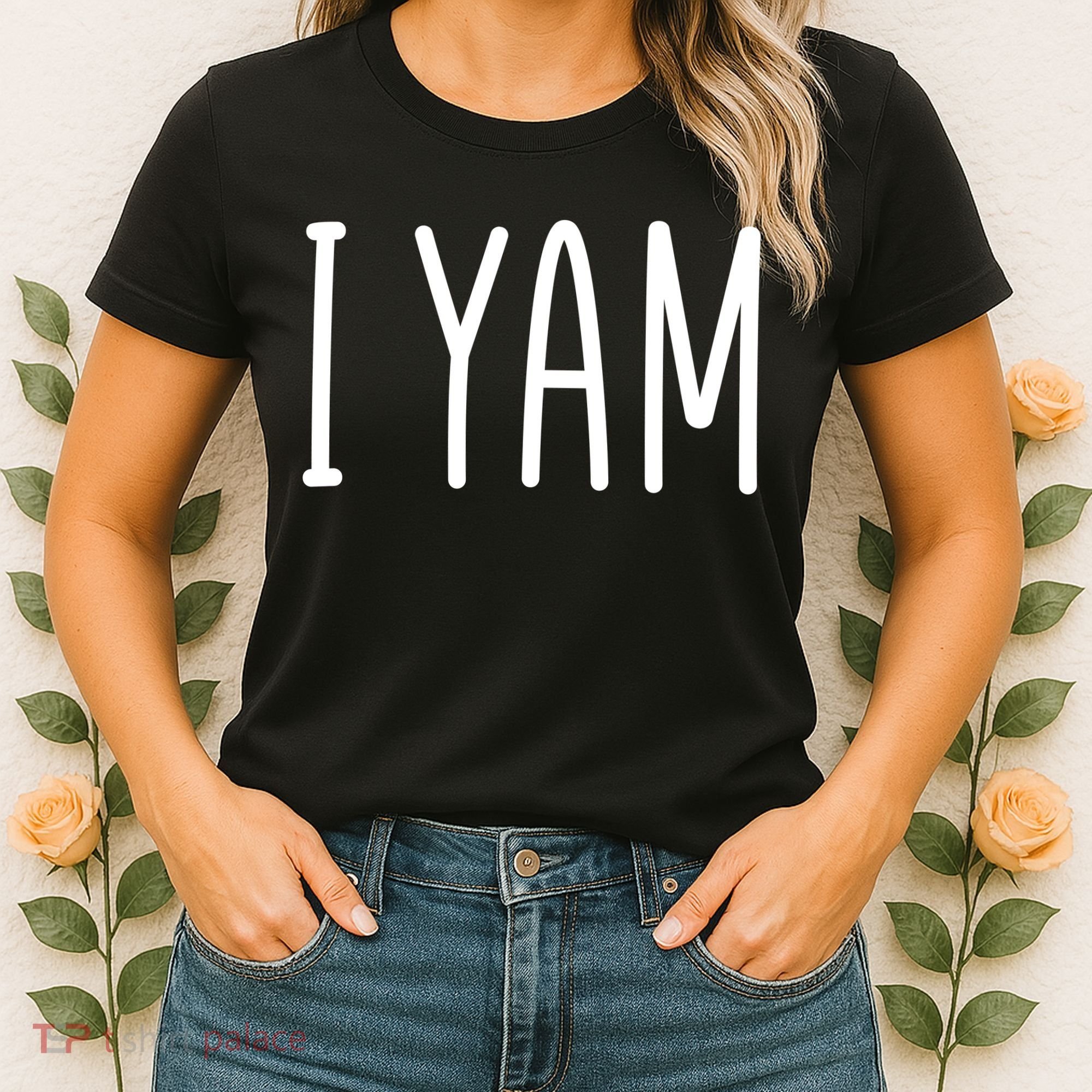 Cute Thanksgiving I Yam Women's T-Shirt