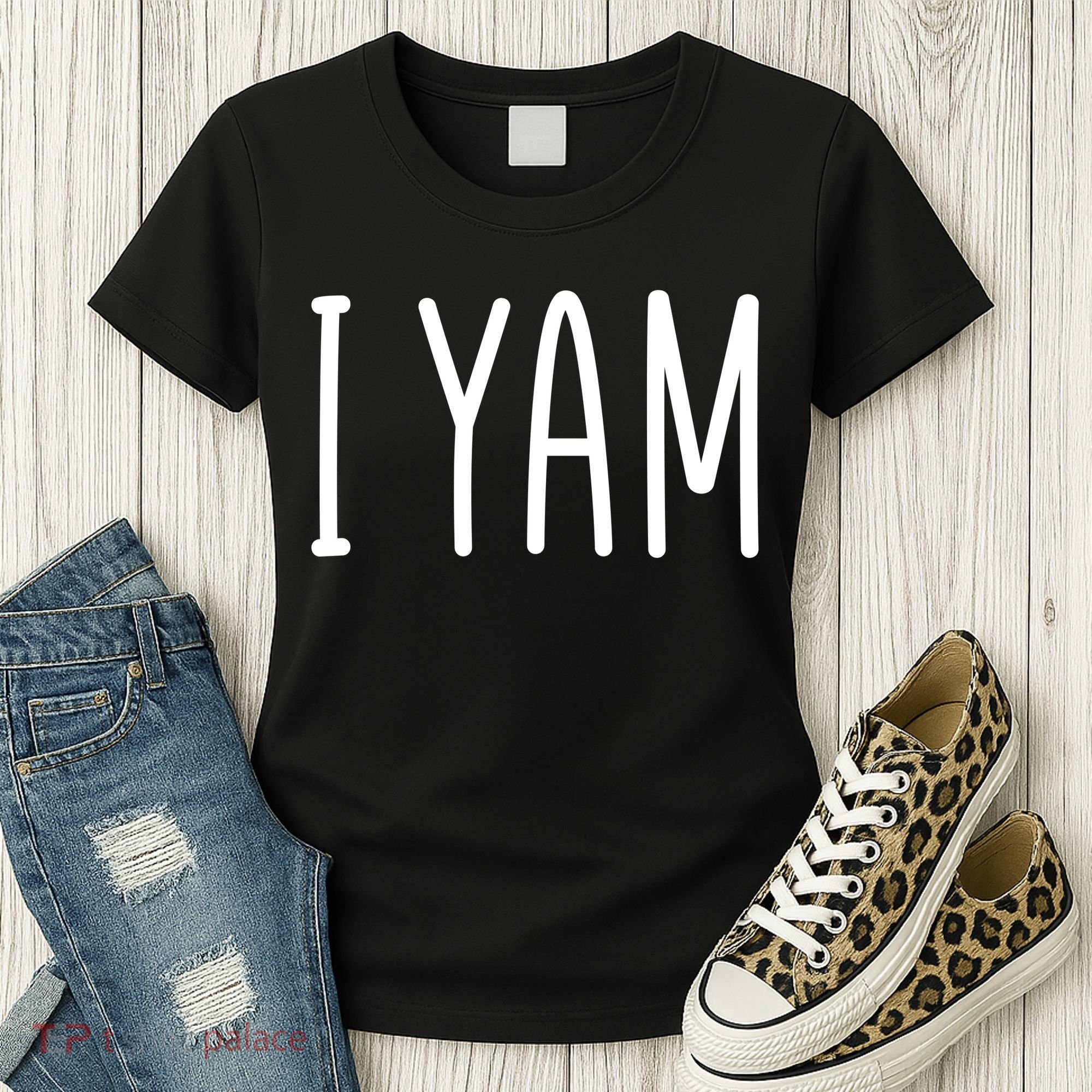 Cute Thanksgiving I Yam Women's T-Shirt