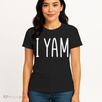 Cute Thanksgiving I Yam Women's T-Shirt thumb 4