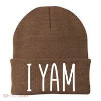 Cute Thanksgiving I Yam Beanie thumb 0