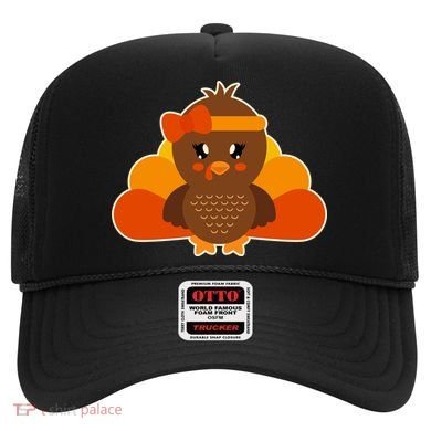 Cute Thanksgiving Little Turkey Girl Hat