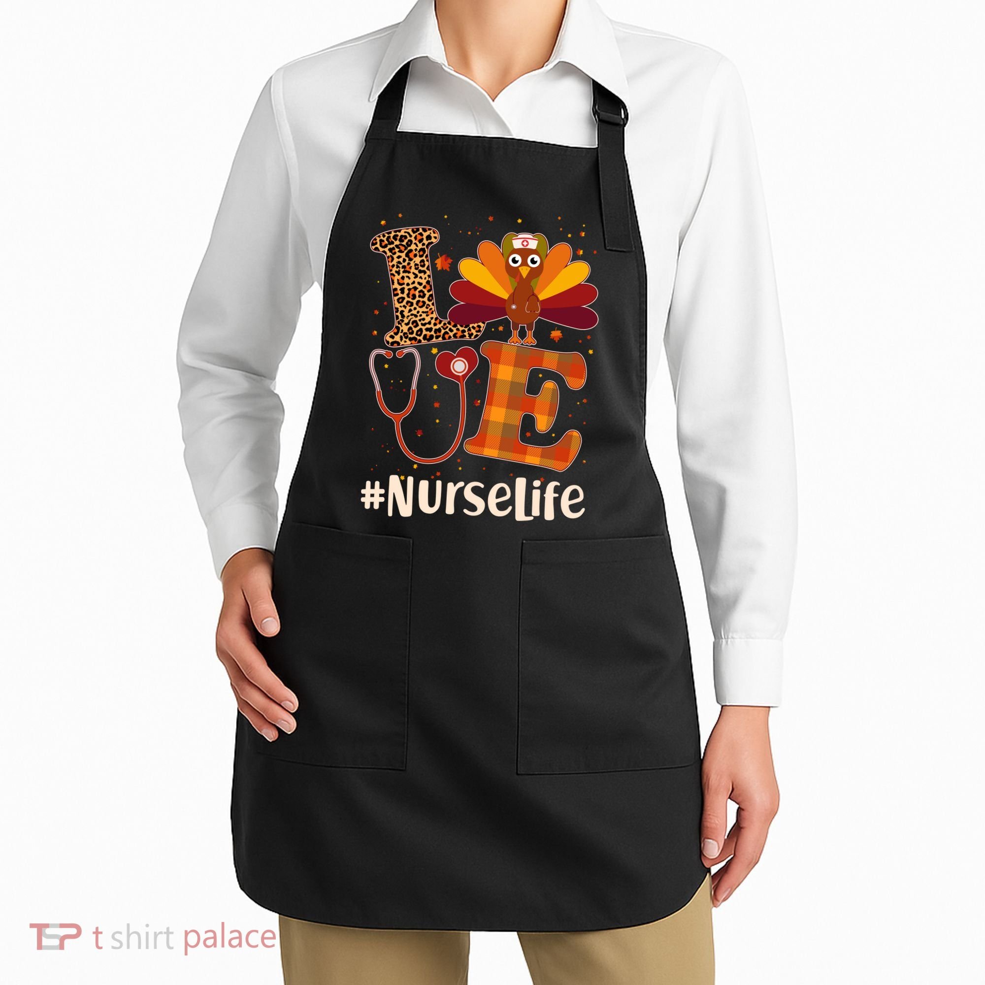 Cute Thanksgiving #NurseLife Fall Patterns Nurse Turkey Apron