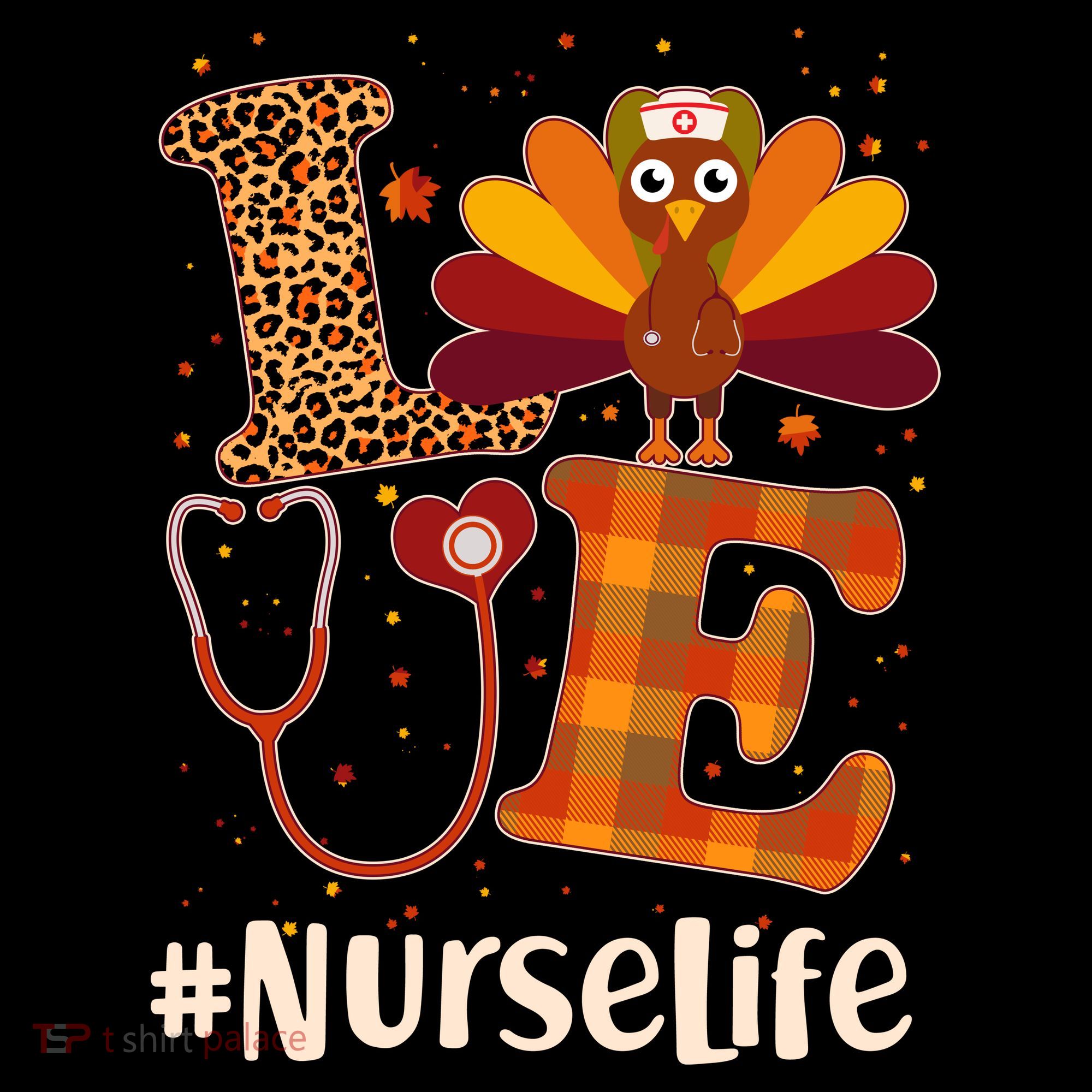 Cute Thanksgiving #NurseLife Fall Patterns Nurse Turkey Coaster