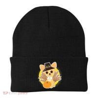 Cute Thanksgiving Pilgrim Puppy Beanie thumb 0