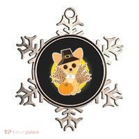 Cute Thanksgiving Pilgrim Puppy Ornament thumb 0