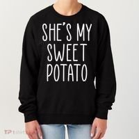 Cute Thanksgiving She's My Sweet Potato Women's Sweatshirt thumb 0