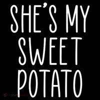 Cute Thanksgiving She's My Sweet Potato Women's Hoodie thumb 2