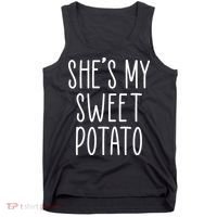Cute Thanksgiving She's My Sweet Potato Tank Top thumb 0