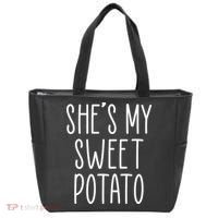 Cute Thanksgiving She's My Sweet Potato Tote Bag thumb 0