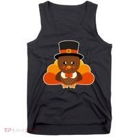 Cute Thanksgiving Turkey Little Boy Tank Top thumb 0