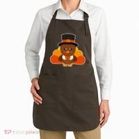 Cute Thanksgiving Turkey Little Boy Apron thumb 2