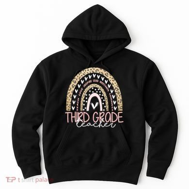 Cute Third Grade Teacher Inspiring Quote Hoodie