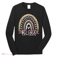 Cute Third Grade Teacher Inspiring Quote Long Sleeve Shirt thumb 0