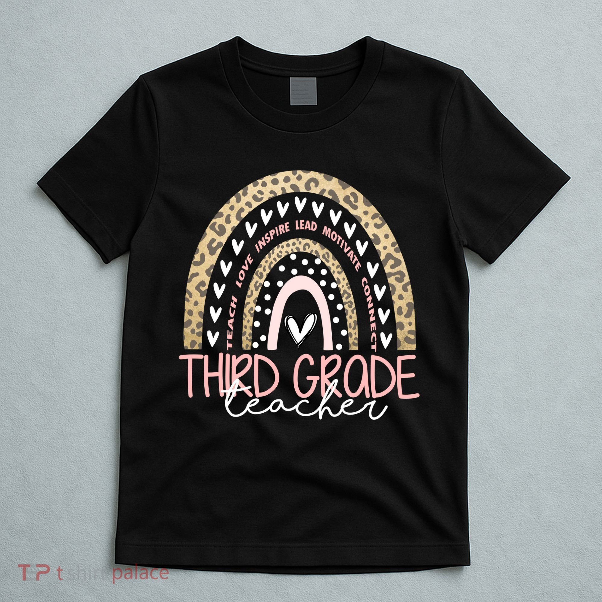 Cute Third Grade Teacher Inspiring Quote T-Shirt