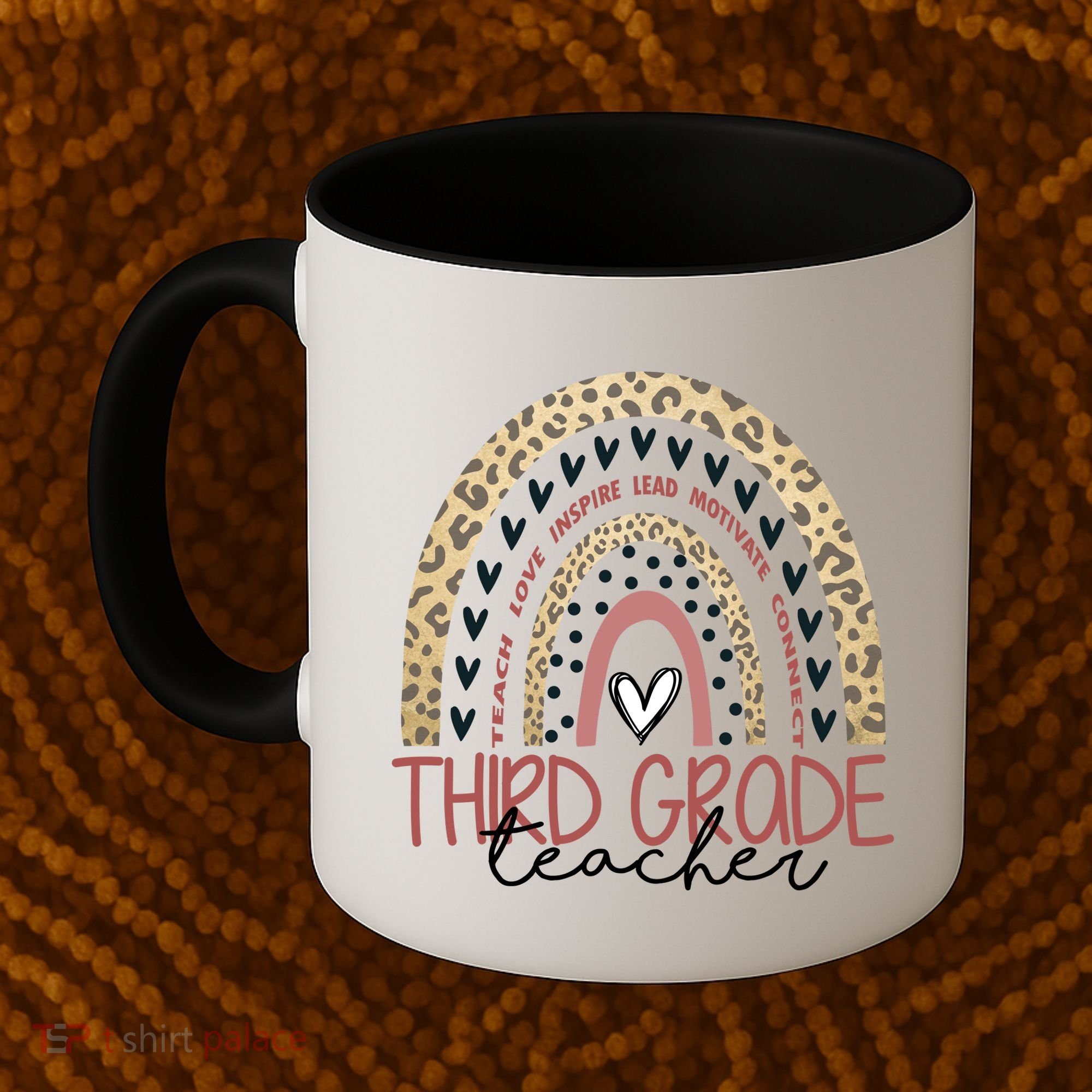 Cute Third Grade Teacher Inspiring Quote Coffee Mug
