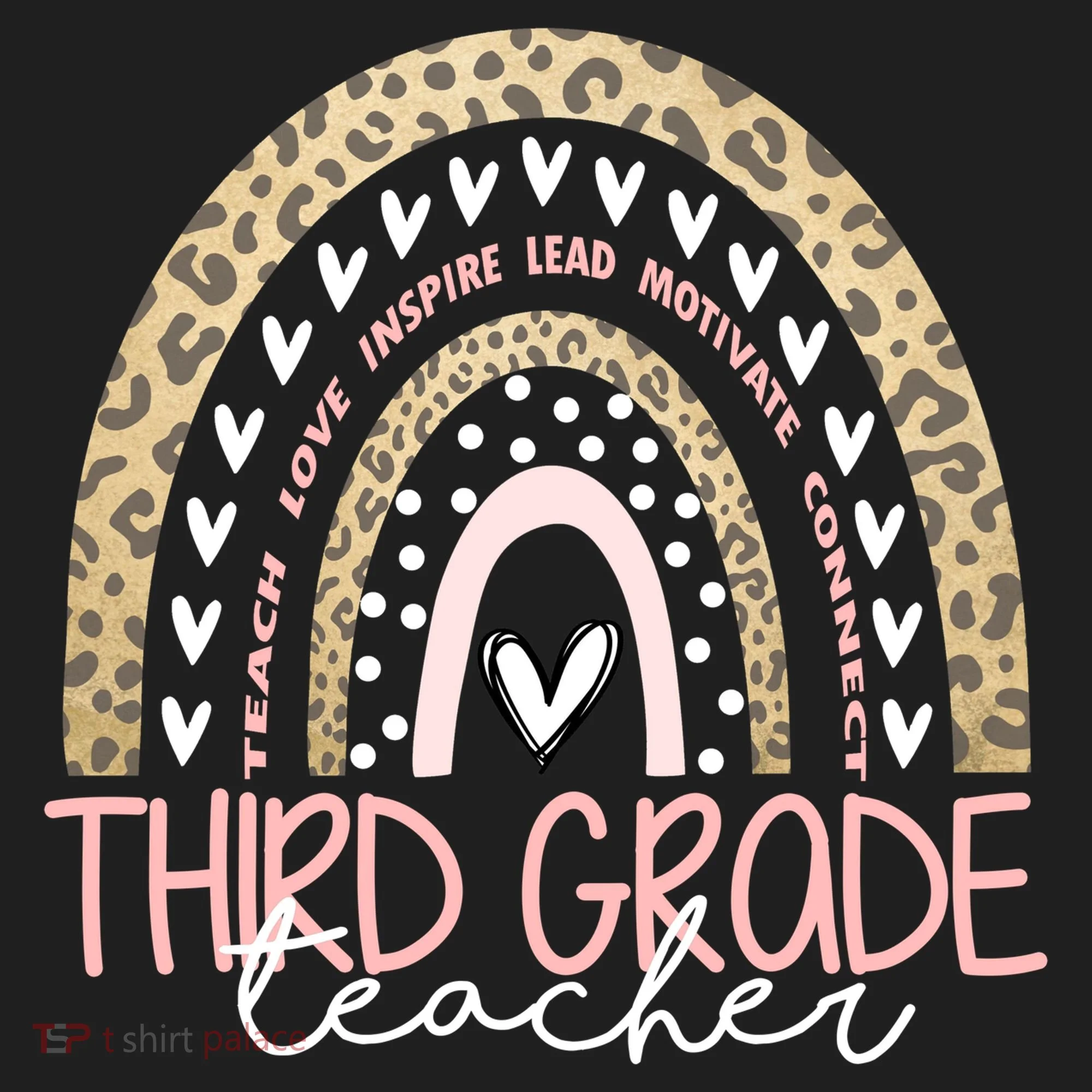 Cute Third Grade Teacher Inspiring Quote Beanie