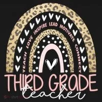 Cute Third Grade Teacher Inspiring Quote Women's Hoodie thumb 2