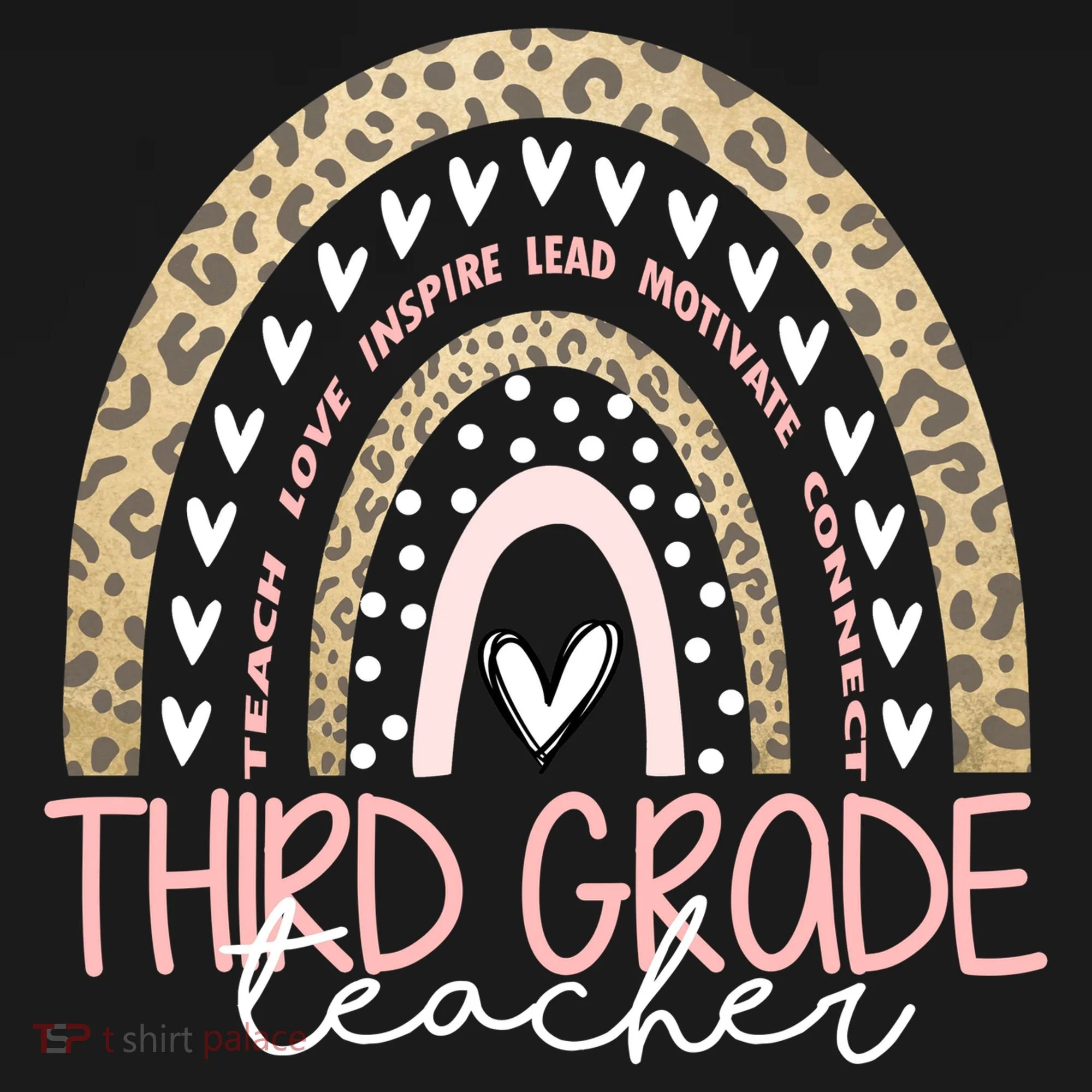 Cute Third Grade Teacher Inspiring Quote Women's Hoodie