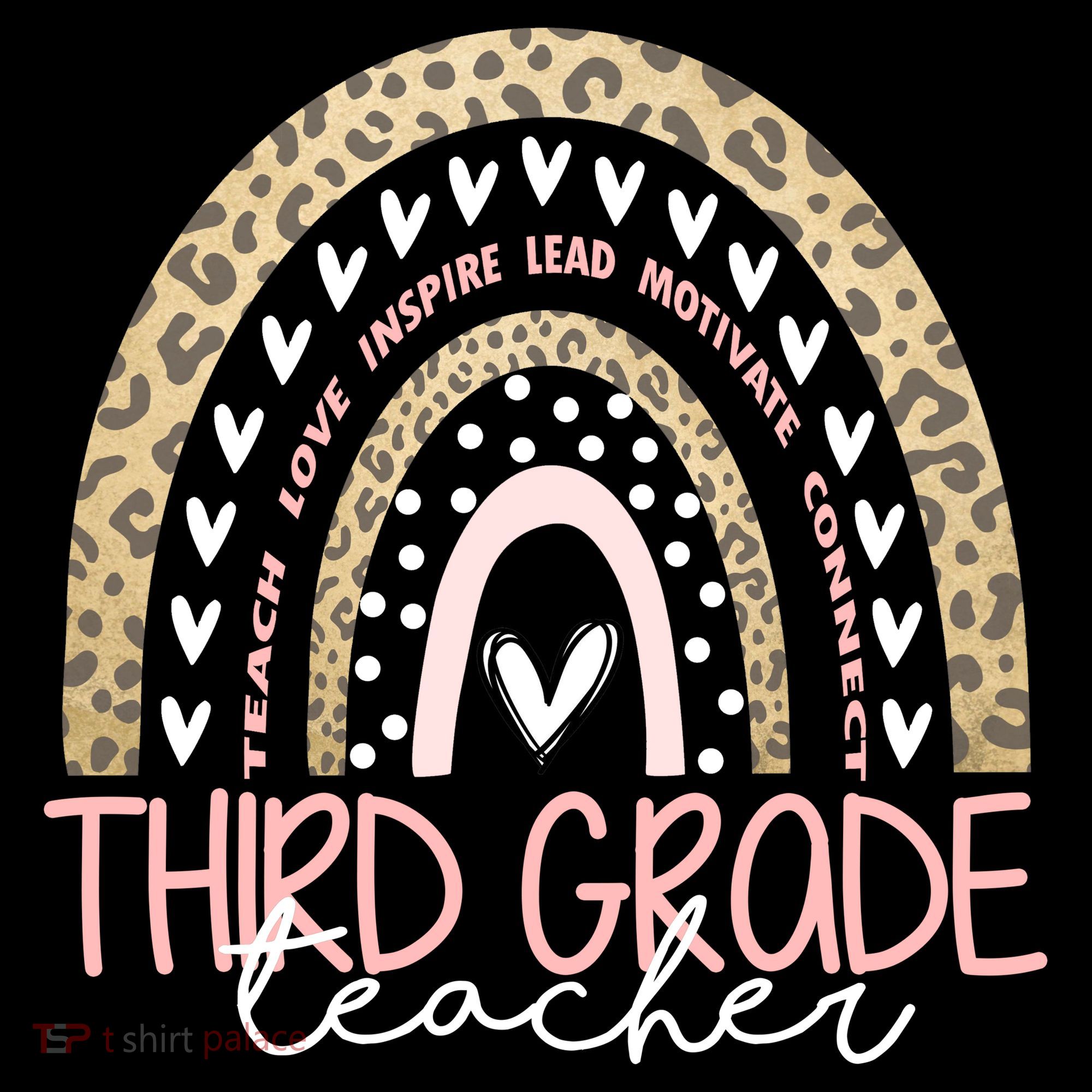 Cute Third Grade Teacher Inspiring Quote Mousepad