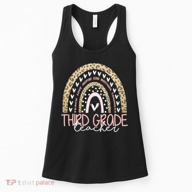 Cute Third Grade Teacher Inspiring Quote Women's Tank Top