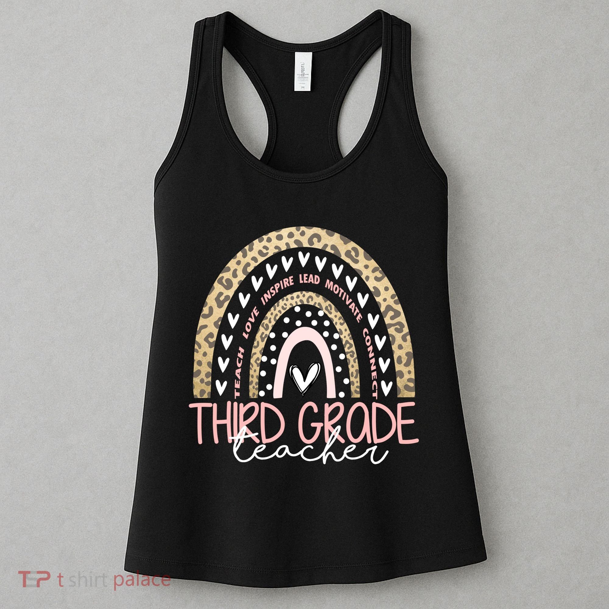 Cute Third Grade Teacher Inspiring Quote Women's Tank Top