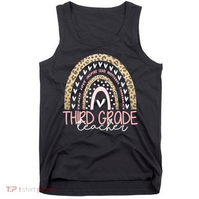 Cute Third Grade Teacher Inspiring Quote Tank Top