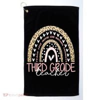 Cute Third Grade Teacher Inspiring Quote Golf Towel thumb 0