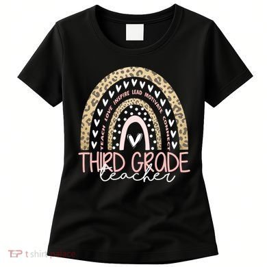 Cute Third Grade Teacher Inspiring Quote Women's T-Shirt