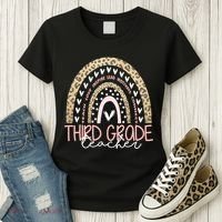 Cute Third Grade Teacher Inspiring Quote Women's T-Shirt thumb 3