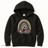 Cute Third Grade Teacher Inspiring Quote Kids Hoodie thumb 0