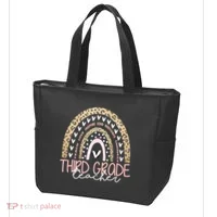 Cute Third Grade Teacher Inspiring Quote Tote Bag thumb 3