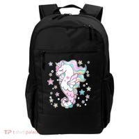 Cute Unicorn Seahorse Uni-Maid Backpack thumb 0