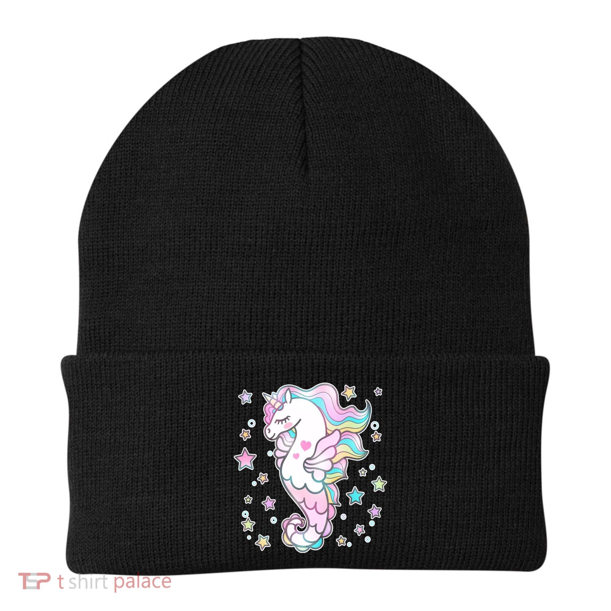 Cute Unicorn Seahorse Uni-Maid Beanie